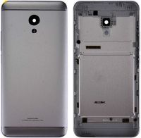 Задняя крышка Meizu M5s, M612M, M612Q с стеклом камеры, Grey