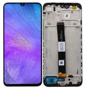 Дисплей Xiaomi Redmi 9A, Redmi 9C з сенсором і рамкою Чорний - 563410