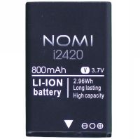 Аккумулятор для Nomi i2420, 800mAh