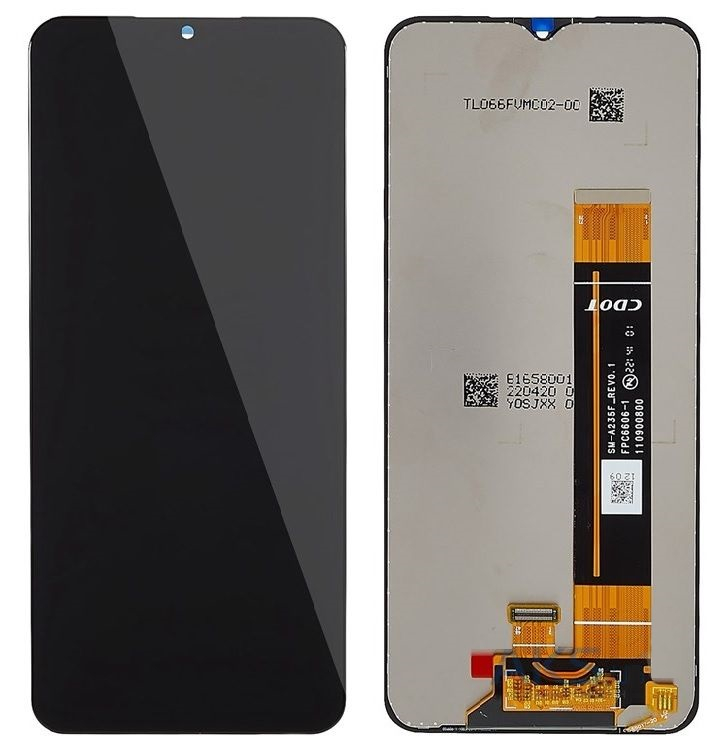 Дисплей Samsung A235 Galaxy A23 4G (2022) с сенсором черный original (PRC) - 908550