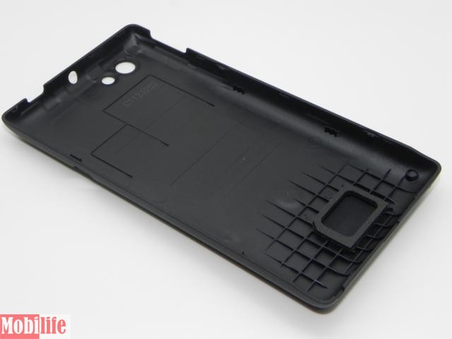 Задняя крышка Sony ST23i Xperia Miro, черный - 536818