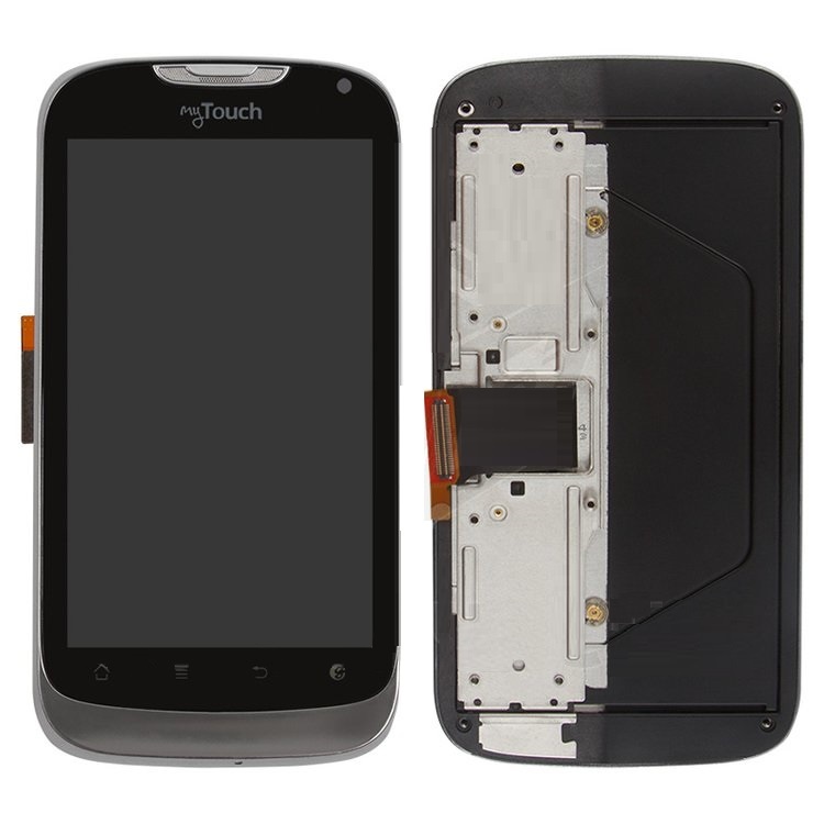 Дисплей для Huawei U8680 с сенсором, и рамкой черный - 539069