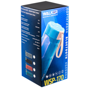 Портативная колонка WALKER WSP-170 black - 914622 Портативная колонка WALKER WSP-170 black - 914622