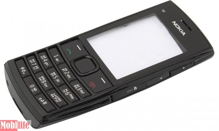 Корпус для Nokia X2-02 Черный Best - 530535