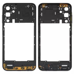 Середня частини корпуса для Samsung A155 Galaxy A15, чорний - 929303