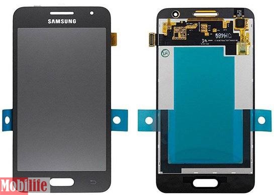 Дисплей (экран) для Samsung G355H Galaxy Core 2 Duos с сенсором Черный оригинал - 544146