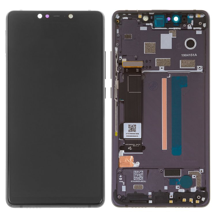 Дисплей для Xiaomi Mi8 SE 5.88 с сенсором и рамкой черный Оригинал - 564306
