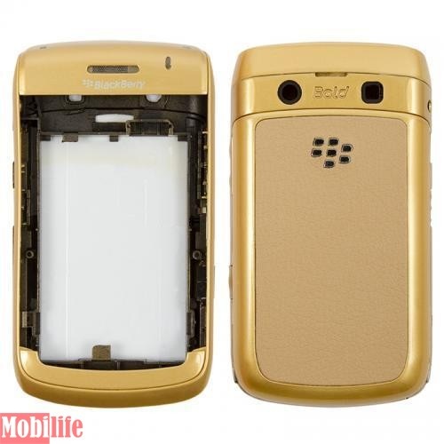 Корпус для Blackberry 9700 золотистый - 535619