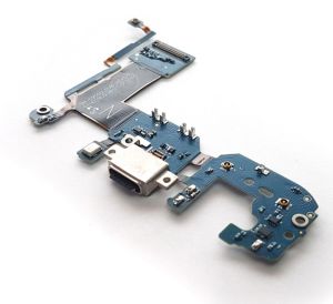 Шлейф Samsung G955F Galaxy S8 Plus коннектора зарядки Type-C, с микрофоном, плата зарядки - 556255
