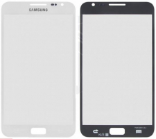 Стекло дисплея для ремонта Samsung N7000, i9220 Galaxy Note белое