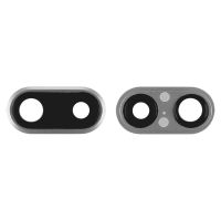 Скло камери Apple iPhone 8 з рамкою білий