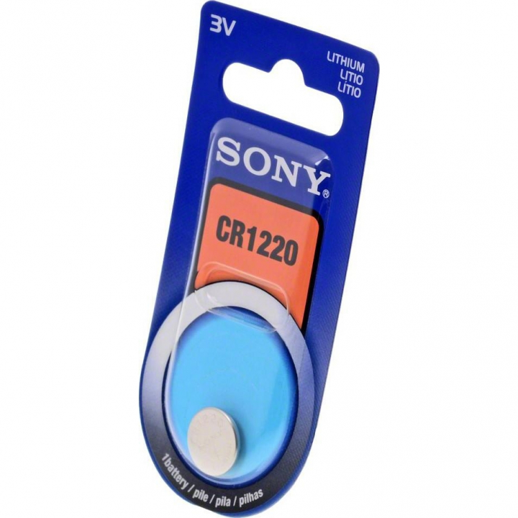 Батарейка Sony CR1220 3B Lithium 1шт CR1220B1A - 535418