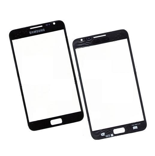 Стекло дисплея для ремонта Samsung N7000, i9220 Galaxy Note черное - 537419