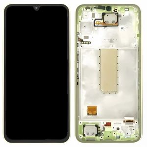 Дисплей Samsung Galaxy A34 (2023) A346 с сенсором и рамкой, Awesome Lime, оригинал - 911233 Дисплей Samsung Galaxy A34 (2023) A346 с сенсором и рамкой, Awesome Lime, оригинал - 911233