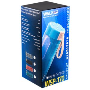 Портативная колонка WALKER WSP-170 grey - 914624 Портативная колонка WALKER WSP-170 grey - 914624