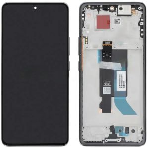 Дисплей Xiaomi Poco X7 с сенсором и рамкой, Black, оригинал - 926434