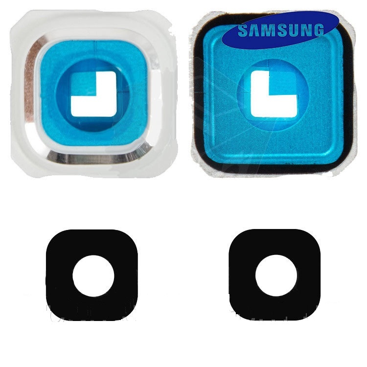 Скло камери Samsung G928 Galaxy S6 EDGE Plus біле - 553565