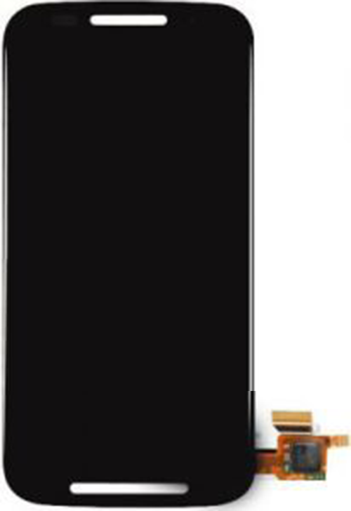 Дисплей для Motorola XT1021 Moto E, XT1022, XT1025 с сенсором и рамкой Белый Original - 553662