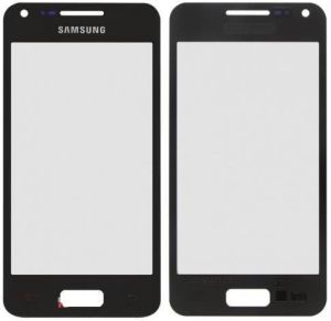 Стекло дисплея для ремонта Samsung i9070 Galaxy S Advance черное - 539971