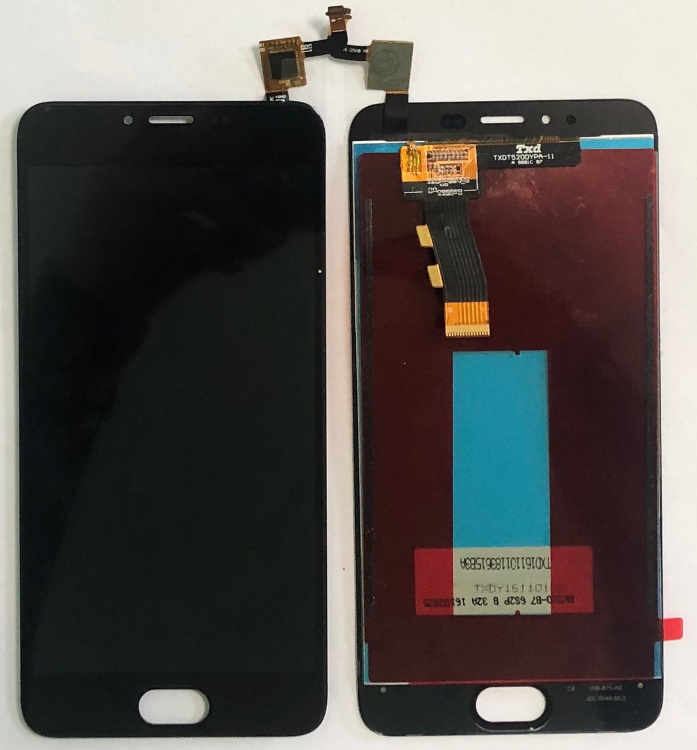 Дисплей для Meizu M5 (M611a), M5 mini с сенсором Черный - 550765