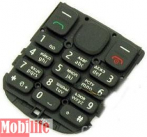 Клавиатура (кнопки) Nokia 101 Черная