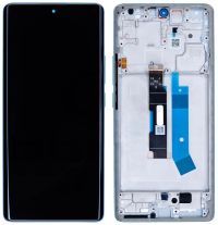 Дисплей Xiaomi Redmi Note 14 Pro 4G с сенсором и рамкой, Aurora Purple, оригинал