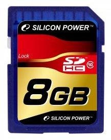 Silicon Power 8 Gb SDHC class 10 - 114150