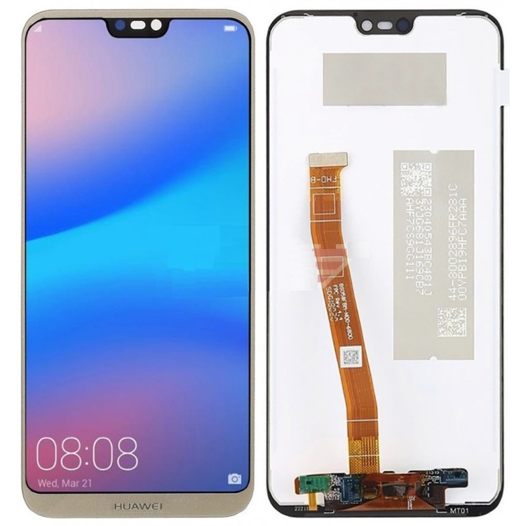 Дисплей для Huawei P20 Lite, Nova 3e (2017) ANE-L21, ANE-LX1 с сенсером Золотистый - 556556