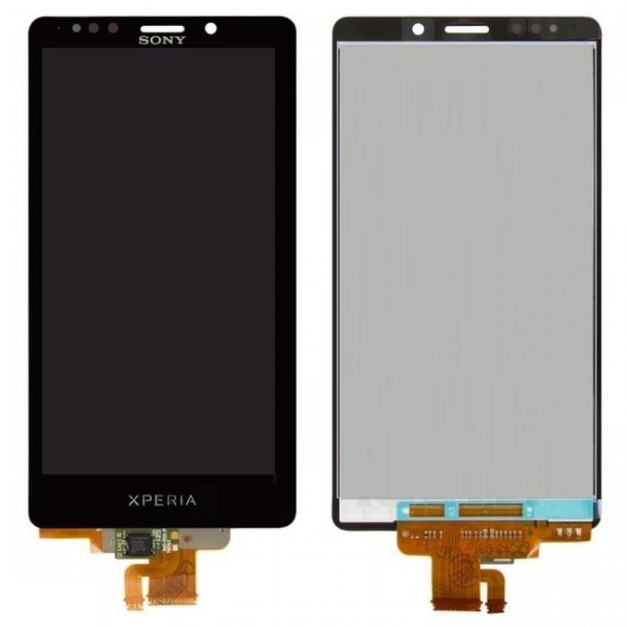 Дисплей для Sony LT30P Xperia T с сенсором черный Оригинал - 537122
