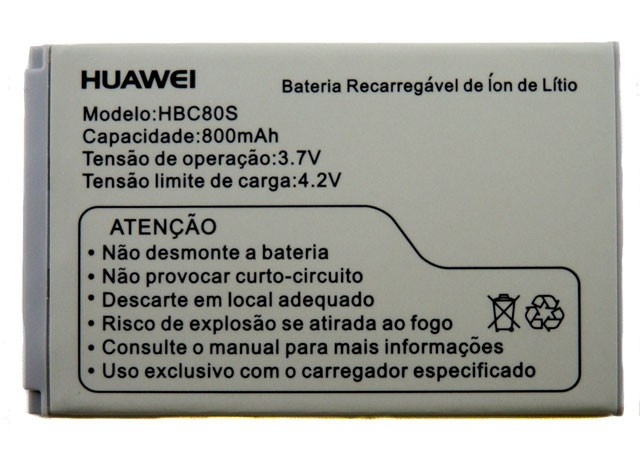 Аккумулятор для Huawei HBC80S c2288, c2299, u120, u121, u1250, a608 - 537917