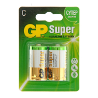 Батарейка GP C LR14 Super 2шт Цена упаковки.