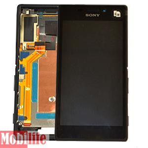 Дисплей для Sony D2302 с сенсором Черный original - 542253