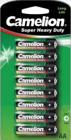 Батарейка Camelion AAA R03 8шт. (Green) Цена упаковки - 556855