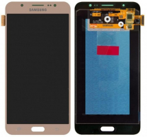 Дисплей для Samsung J710H Galaxy J7 2016, J710F, J710FN, J710M с сенсором Золотистый Оригинал GH97-18855A