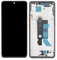 Дисплей Xiaomi Redmi Note 14 Pro Plus с сенсором и рамкой, Black, оригинал