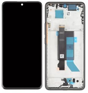 Дисплей Xiaomi Redmi Note 14 Pro Plus с сенсором и рамкой, Black, оригинал - 926437
