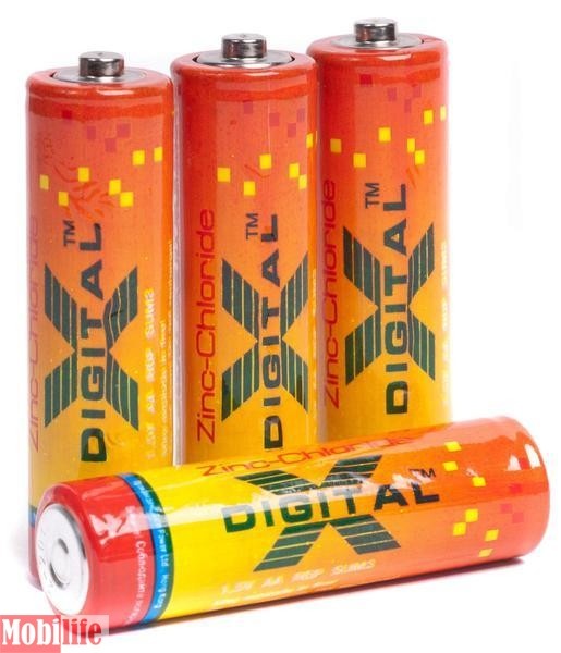 Батарейка X-Digital AAA R03 Longlife коробка 4шт. Цена за 1 елемент - 512766