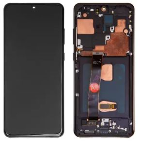 Дисплей Samsung G988 Galaxy S20 Ultra з сенсором і рамкою Чорний Оригінал - 563618 Дисплей Samsung G988 Galaxy S20 Ultra з сенсором і рамкою Чорний Оригінал - 563618