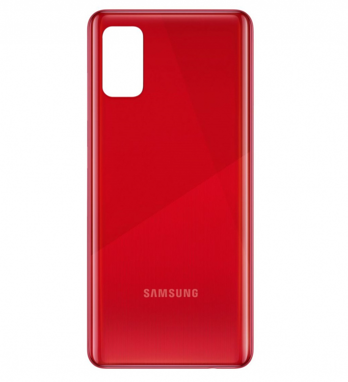 Задняя крышка Samsung A415 Galaxy A41 красный, Prism Crush Red - 563817
