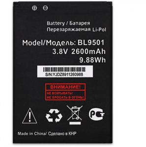 Аккумулятор для Fly BL9501, FS516 Cirrus 12, 2600mAh - 564212 Аккумулятор для Fly BL9501, FS516 Cirrus 12, 2600mAh - 564212