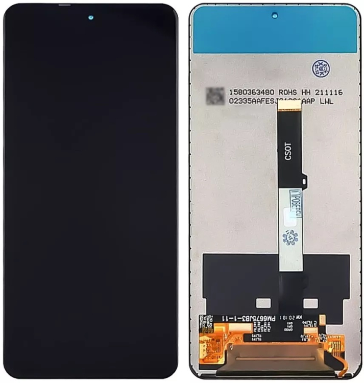Дисплей для Xiaomi Mi10T Lite 5G, Redmi Note 9 Pro 5G, POCO X3, POCO X3 Pro, NFC с сенсором черный, оригинал - 913727