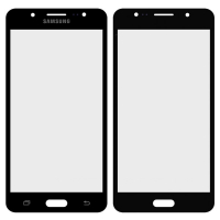 Стекло дисплея для ремонта Samsung J510F Galaxy J5 (2016), J510FN, J510G, J510M, J510Y черное