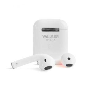 Наушники Bluetooth WALKER WTS-17 white - 915227
