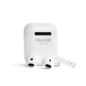 Наушники Bluetooth WALKER WTS-17 white - 915227