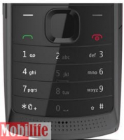 Клавиатура (кнопки) Nokia X1-01 Черная