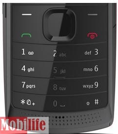 Клавиатура (кнопки) Nokia X1-01 Черная - 521251