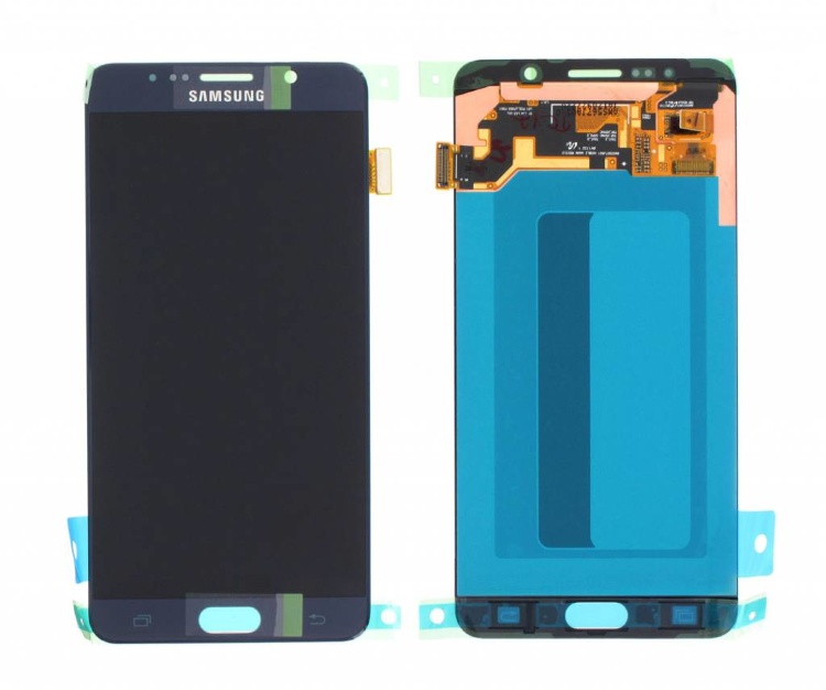 Дисплей Samsung N9200 Galaxy Note 5, N920C Galaxy Note 5, N920F Galaxy Note 5 з сенсором чорний - 551068