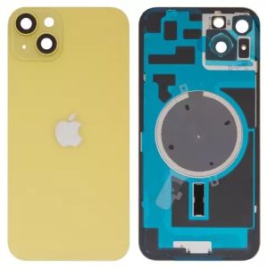 Задняя крышка Apple iPhone 14, с стеклом камеры, yellow - 929509