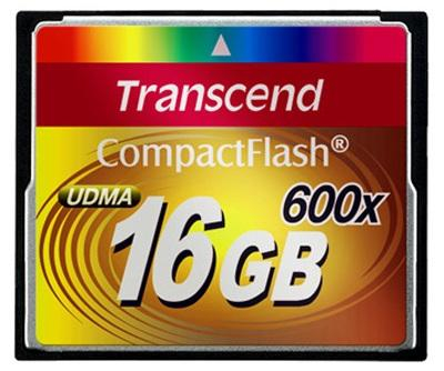 Transcend 16 Gb Compact Flash 600x - 114147