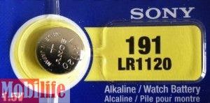 Батарейка часовая Sony 191, LR1120 - 510279